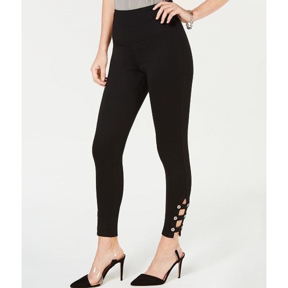 INC International Concepts Grommet Ladder Leggings